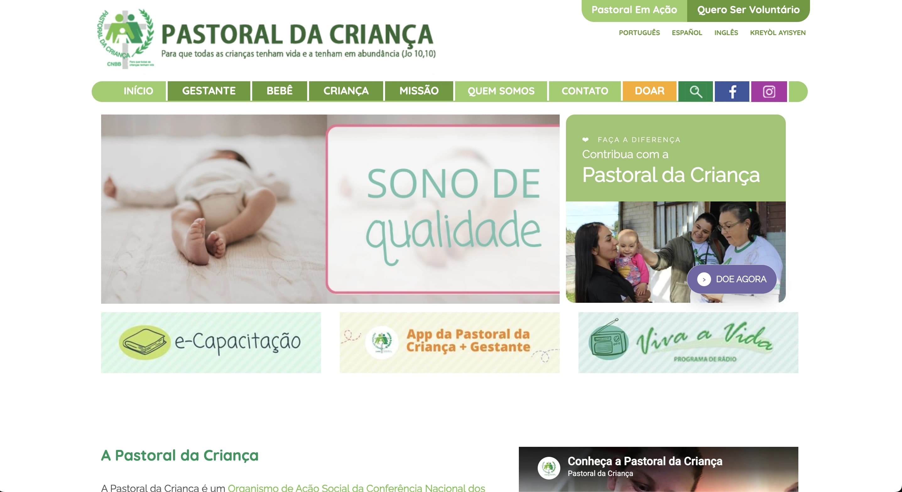 Pastoral da Criança preview
